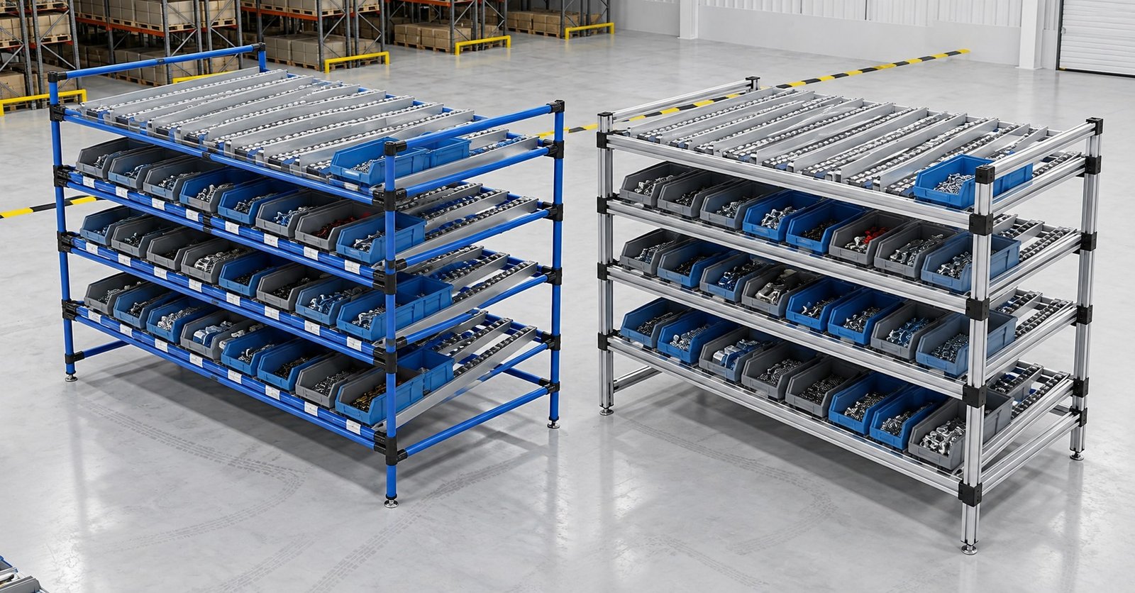 Pipe Joint System vs Profil Aluminium