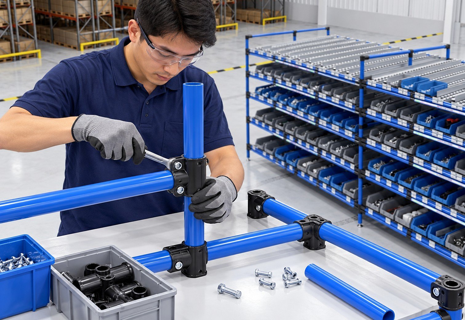 Panduan merakit pipe joint system tanpa las